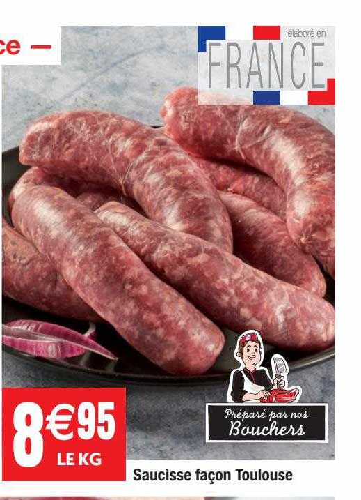 saucisse façon toulouse