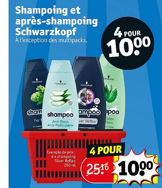 shampoing et après-shampoing schwarzkopf