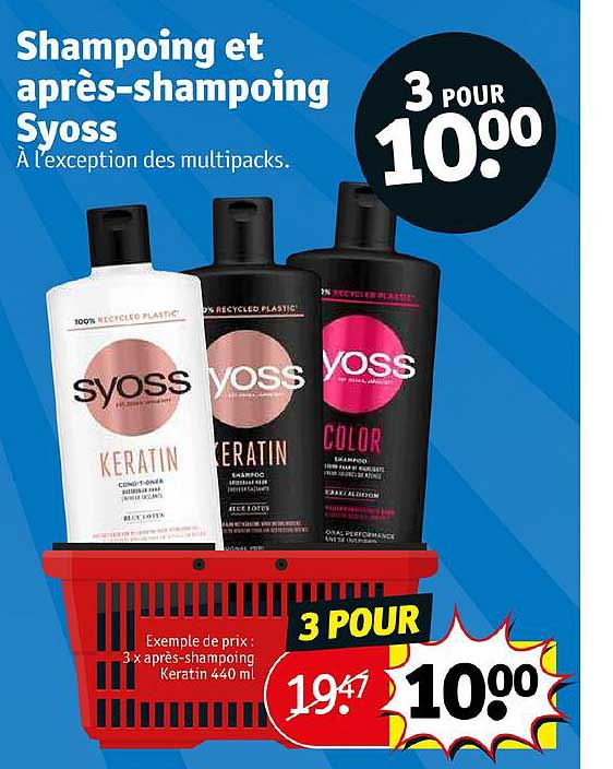 Shampoing Et Après-shampoing Syoss