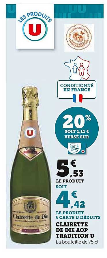 clairette de die aop tradition u