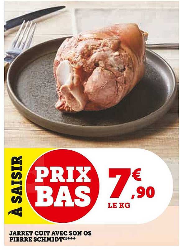 jarret cuit avec son os pierre schmidt