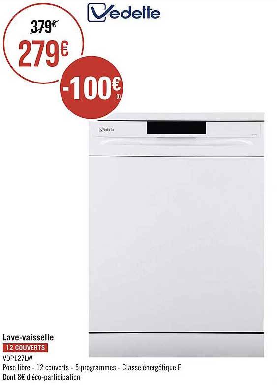 lave-vaisselle vedette