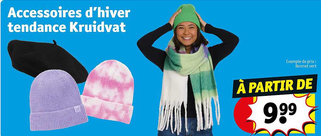accessoires d'hiver tendance kruidvat