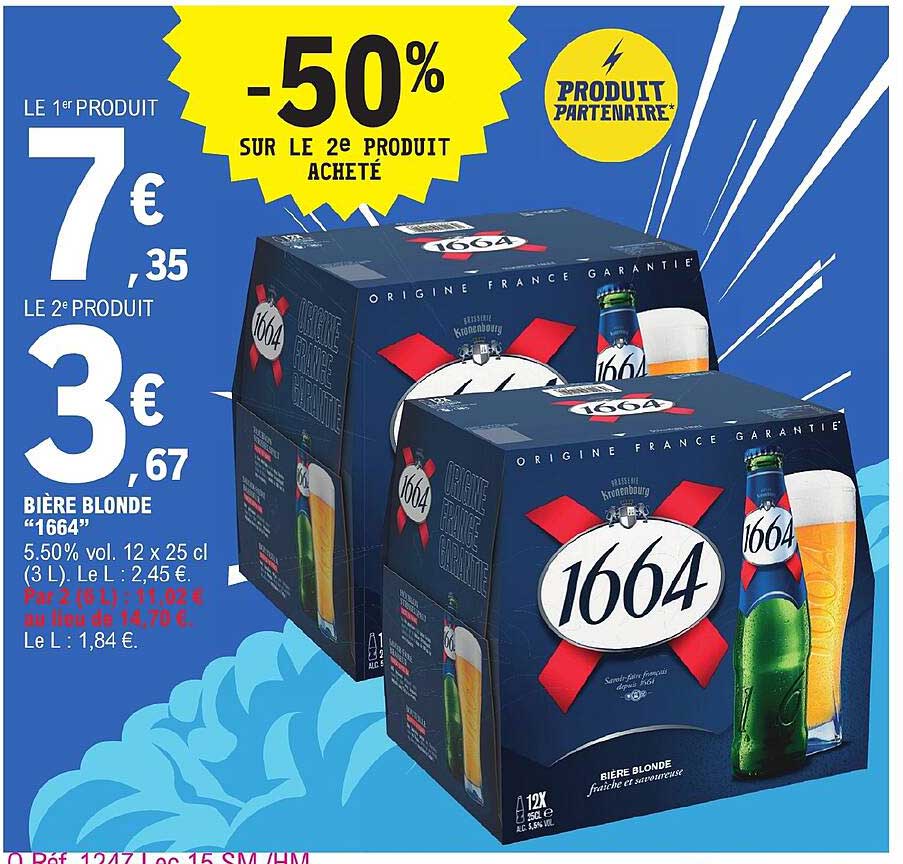 Bière Blonde "1664"