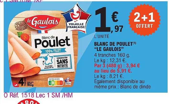 Blanc De Poulet "le Gaulois"
