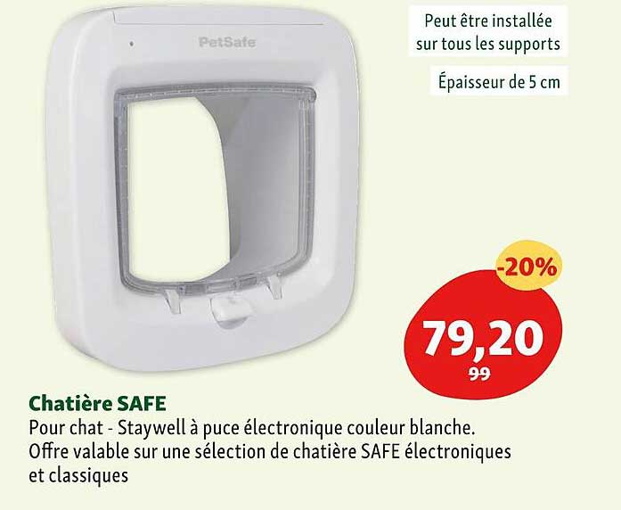 chatière safe pour chat