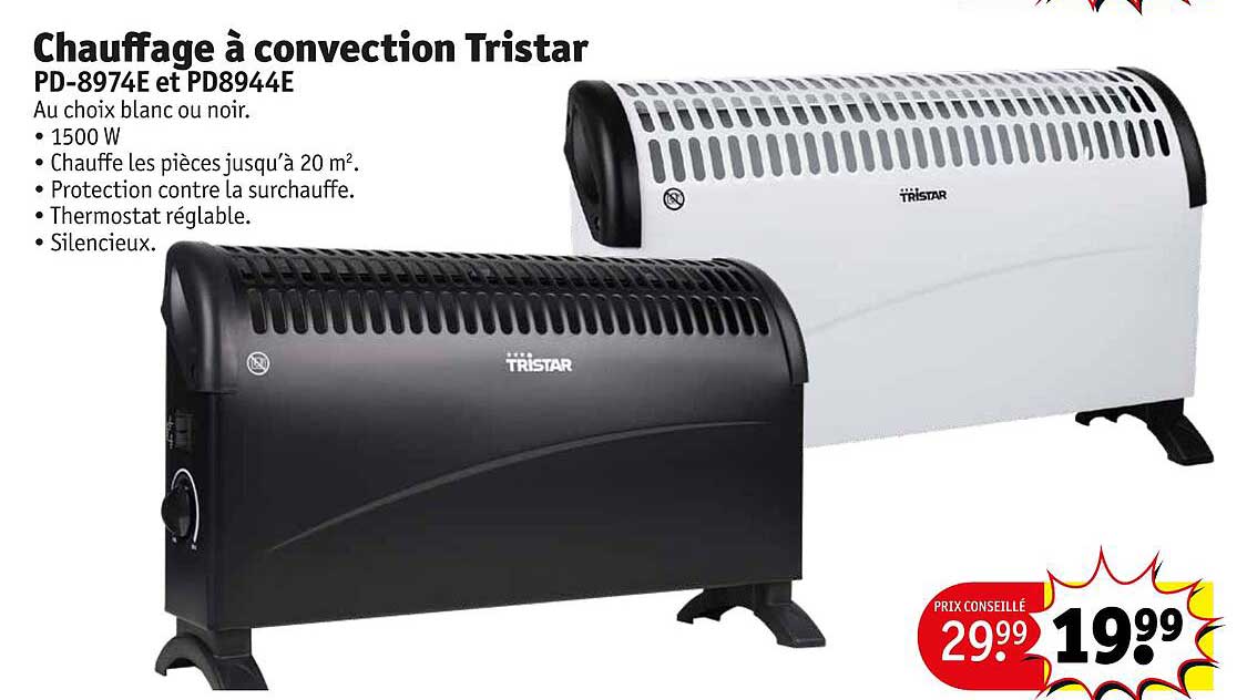 chauffage à convection tristar