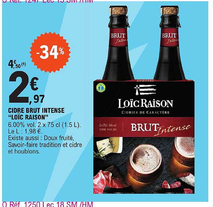 cidre brut intense "loïc raison"
