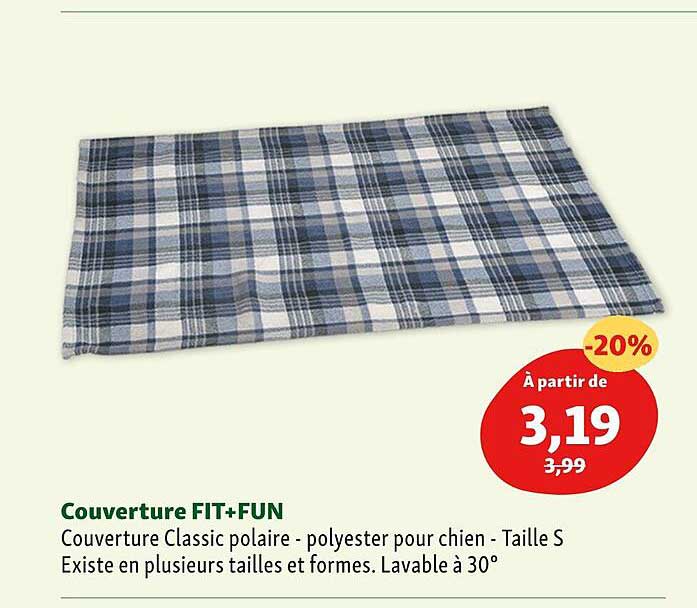 couverture fit+fun