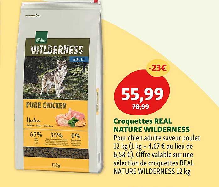 croquettes real nature wilderness