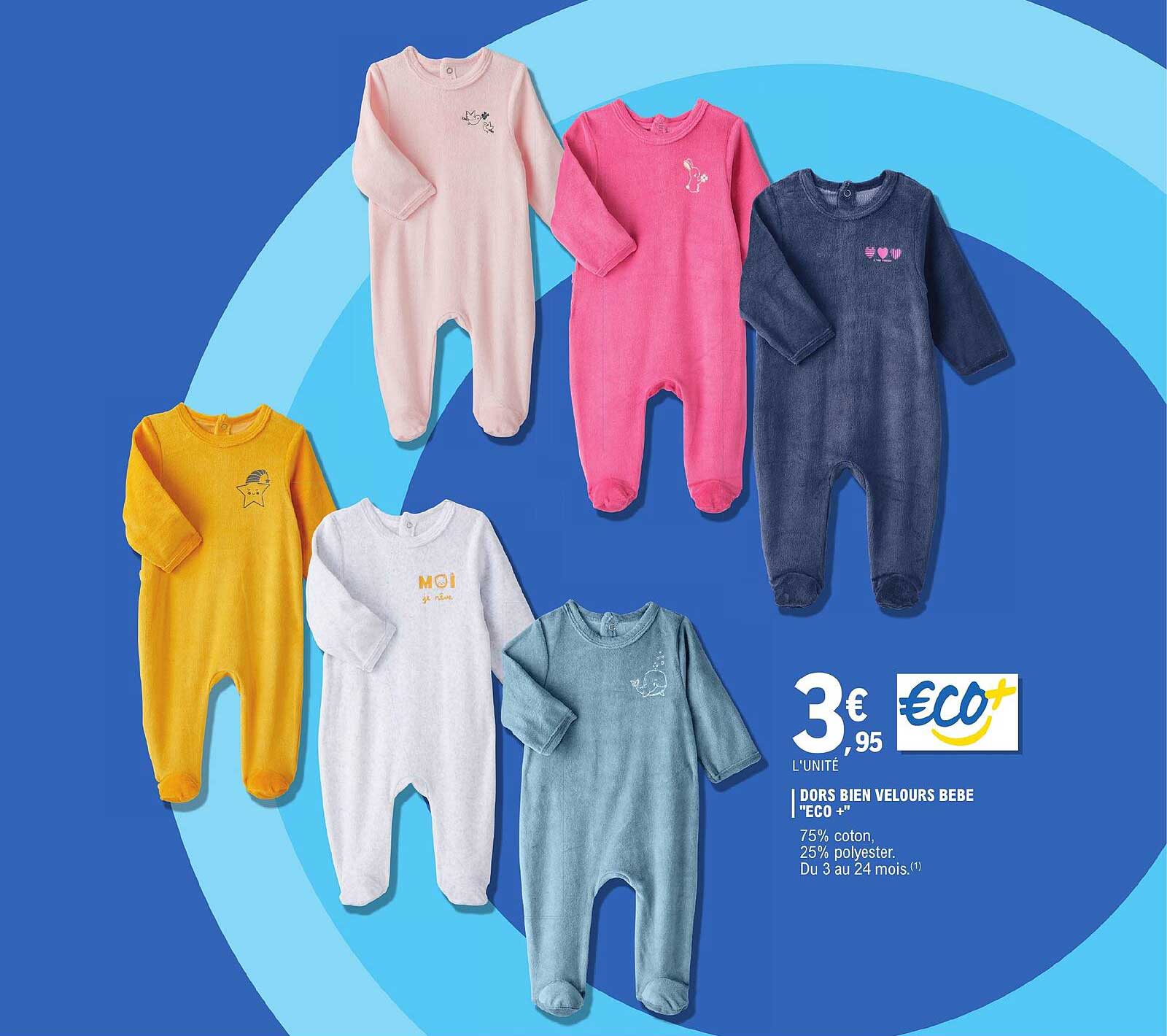 dors bien velours bébé "éco+"