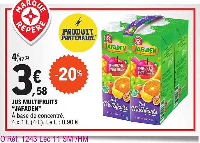 Jus Multifruits "jafaden"