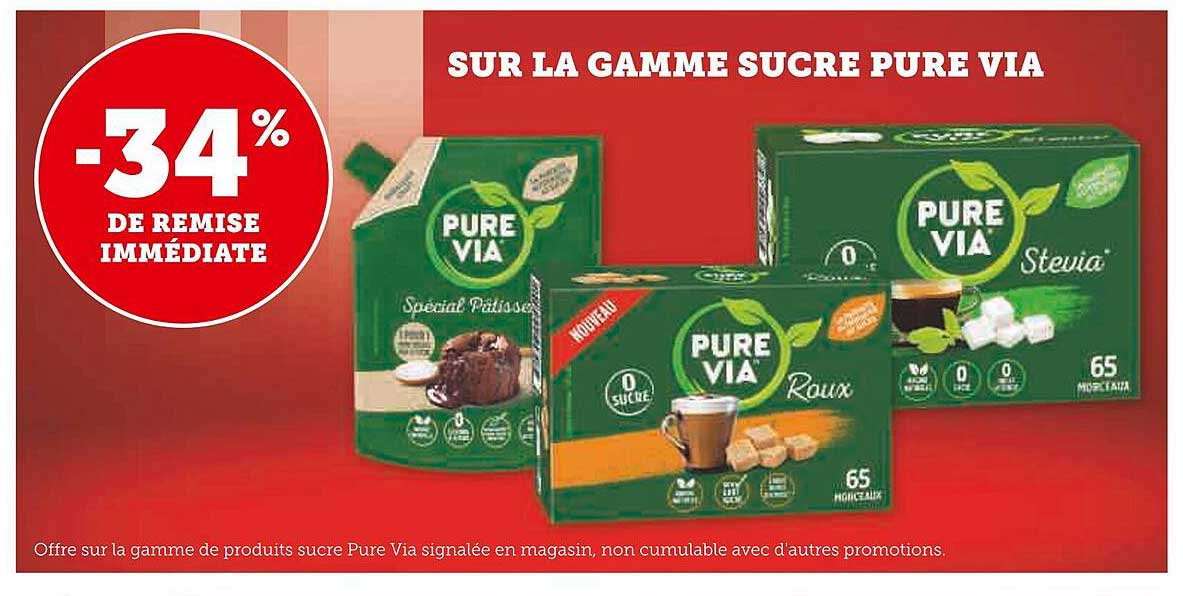 la gamme sucre pure via