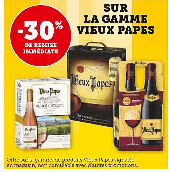 la gamme vieux papes