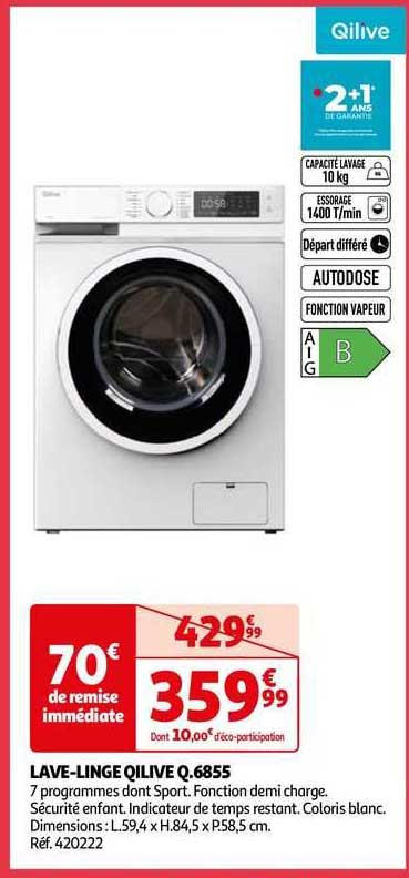 lave-linge qilive q.6855