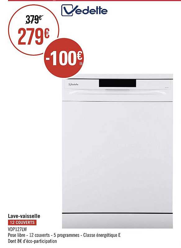 lave-vaisselle vedette