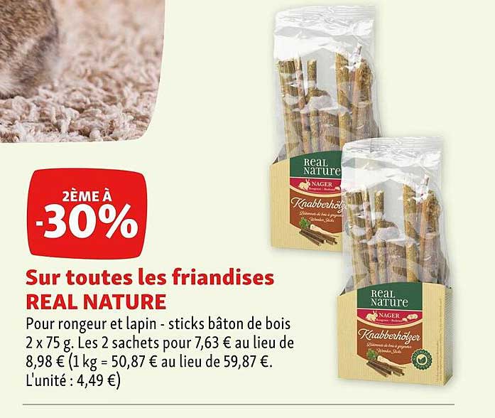 les friandises real nature
