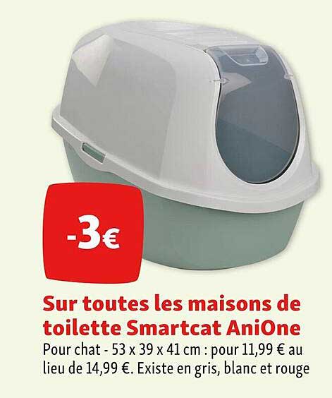 les maisons de toilette smartcat aniOne