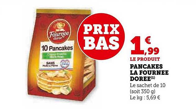 pancakes la fournée dorée