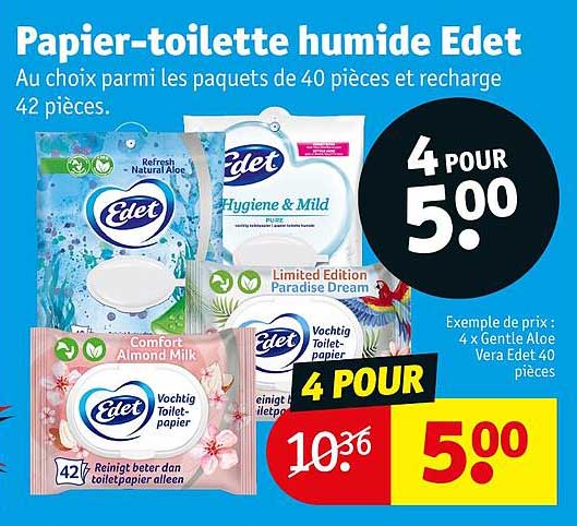 papier-toilette humide edet