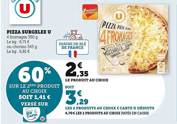 Pizza Surgelée U