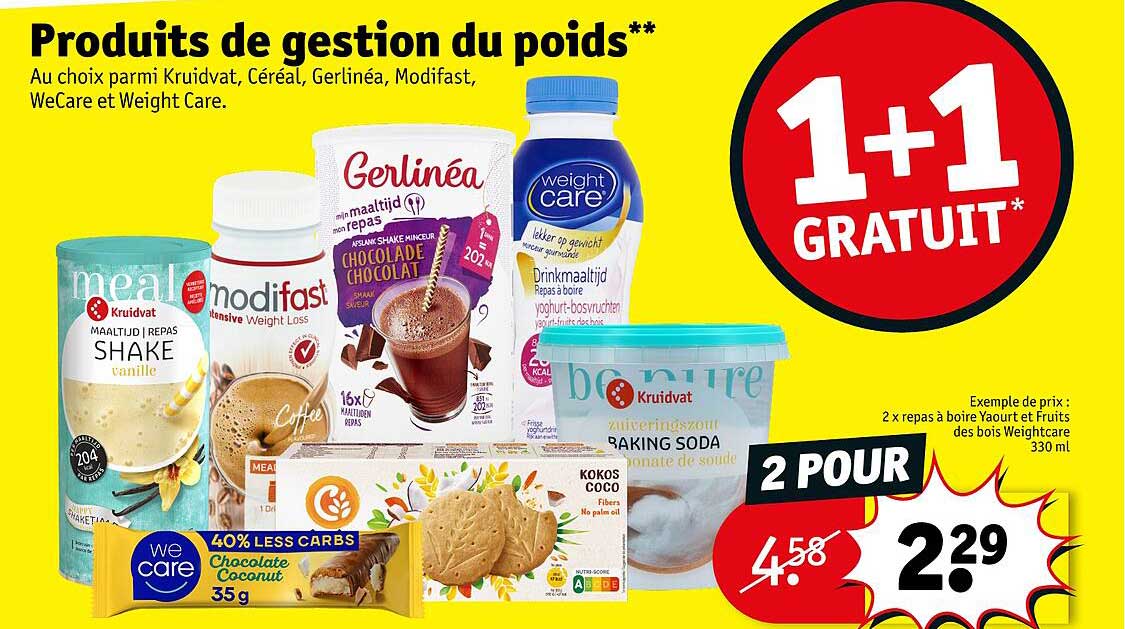 produits de gestion du poids