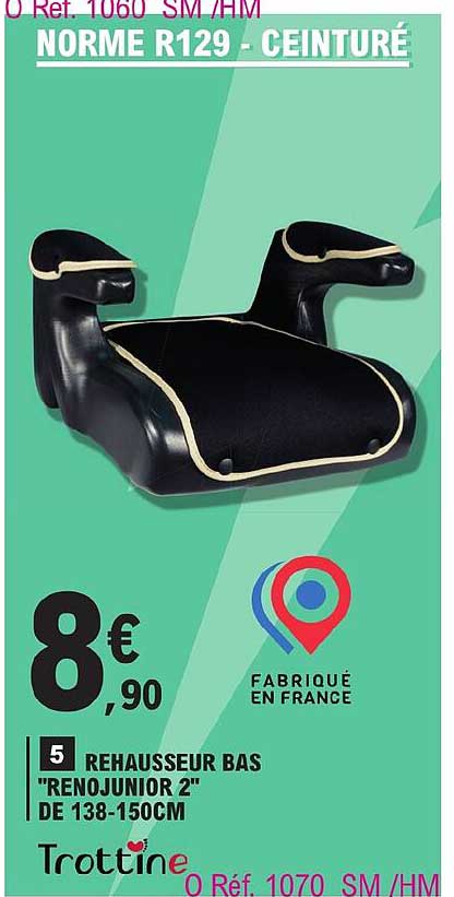 Rehausseur Bas "renojunior 2" De 138-150 Cm Trottine