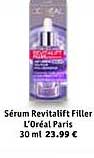 sérum revitalift filler l'oréal paris 30 ml