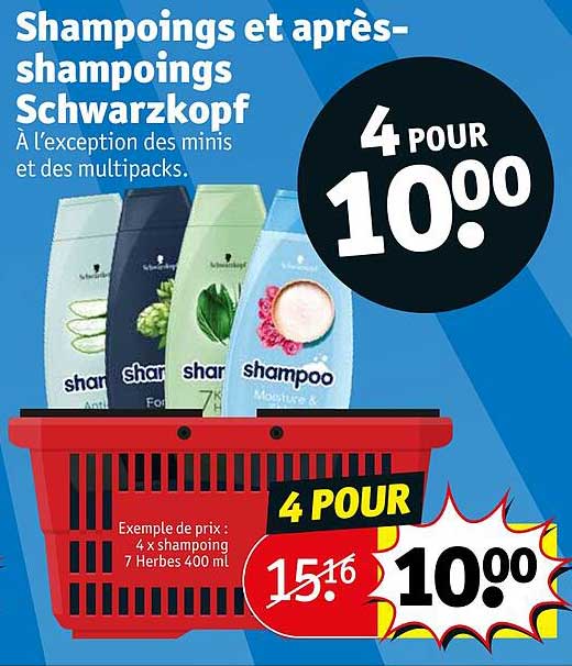 shampoings et après-shampoings schwarzkopf