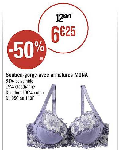 soutien-gorge avec armature mona