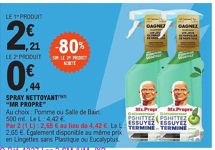 Spray Nettoyant "mr Propre"