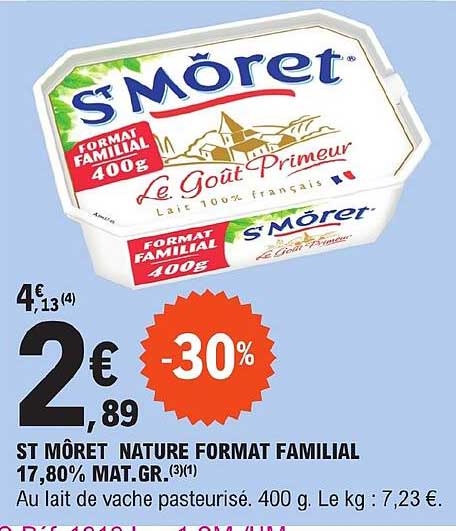 st môret nature format familial 17,80% mat.gr.