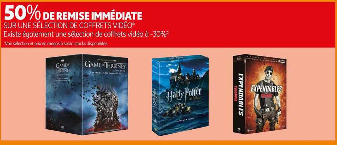 une sélection de coffrets vidéo