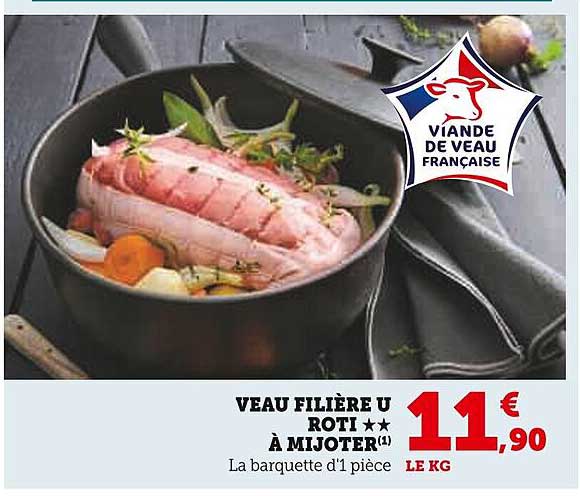 veau filière u rôti**à mijoter