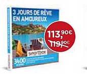 3 jours de rêve en amoureux