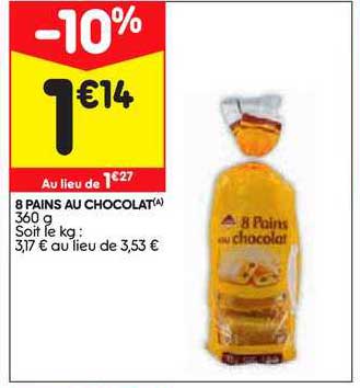 8 Pains Au Chocolat