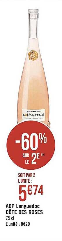 Aop Languedoc Côte Des Roses