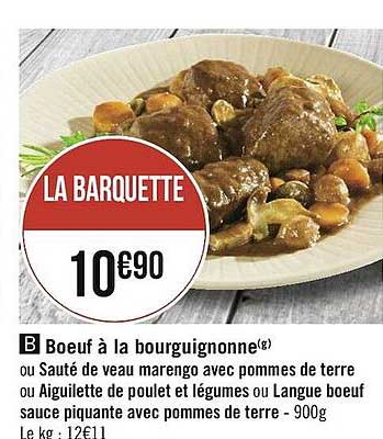 bœuf à la bourguignonne