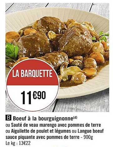 bœuf à la bourguignonne