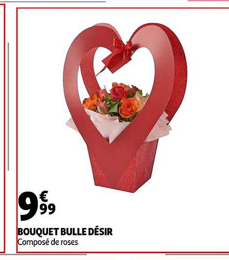 bouquet bulle désir