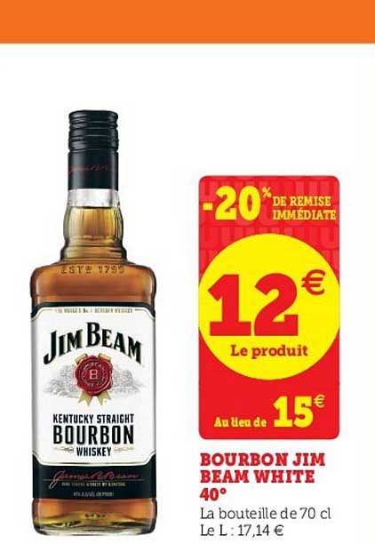 bourbon jim beam white