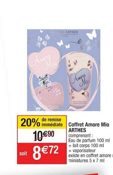 coffret amore mio arthes