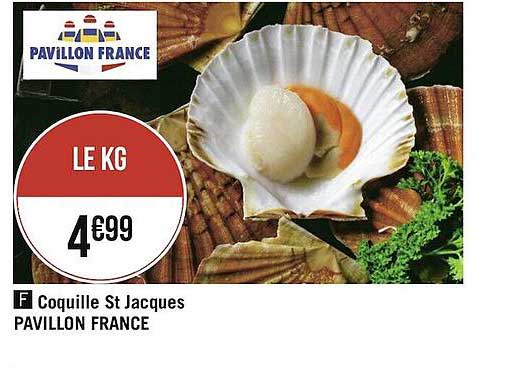 coquille st jacques pavillon france
