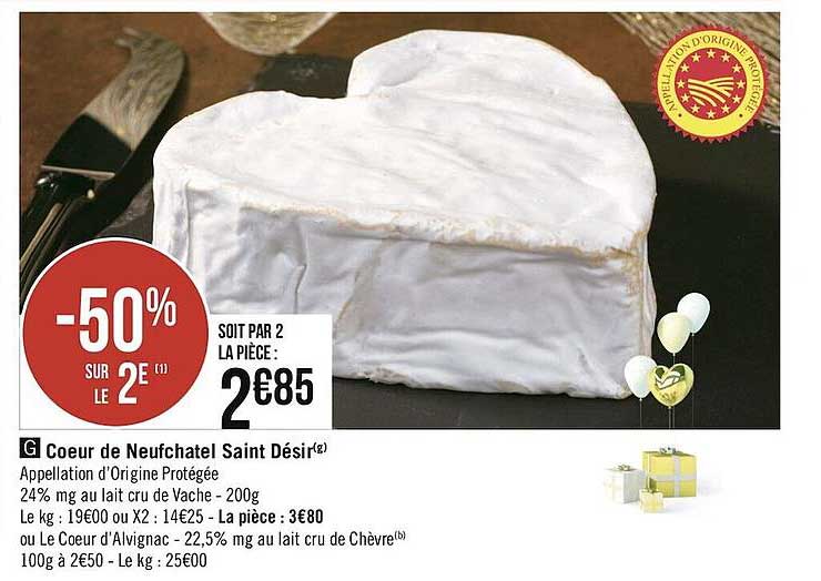 cœur de neufchatel saint désir