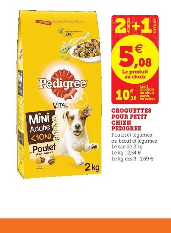 Croquettes Pour Petit Chien Pedigree