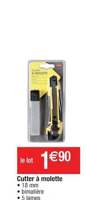 cutter à molette