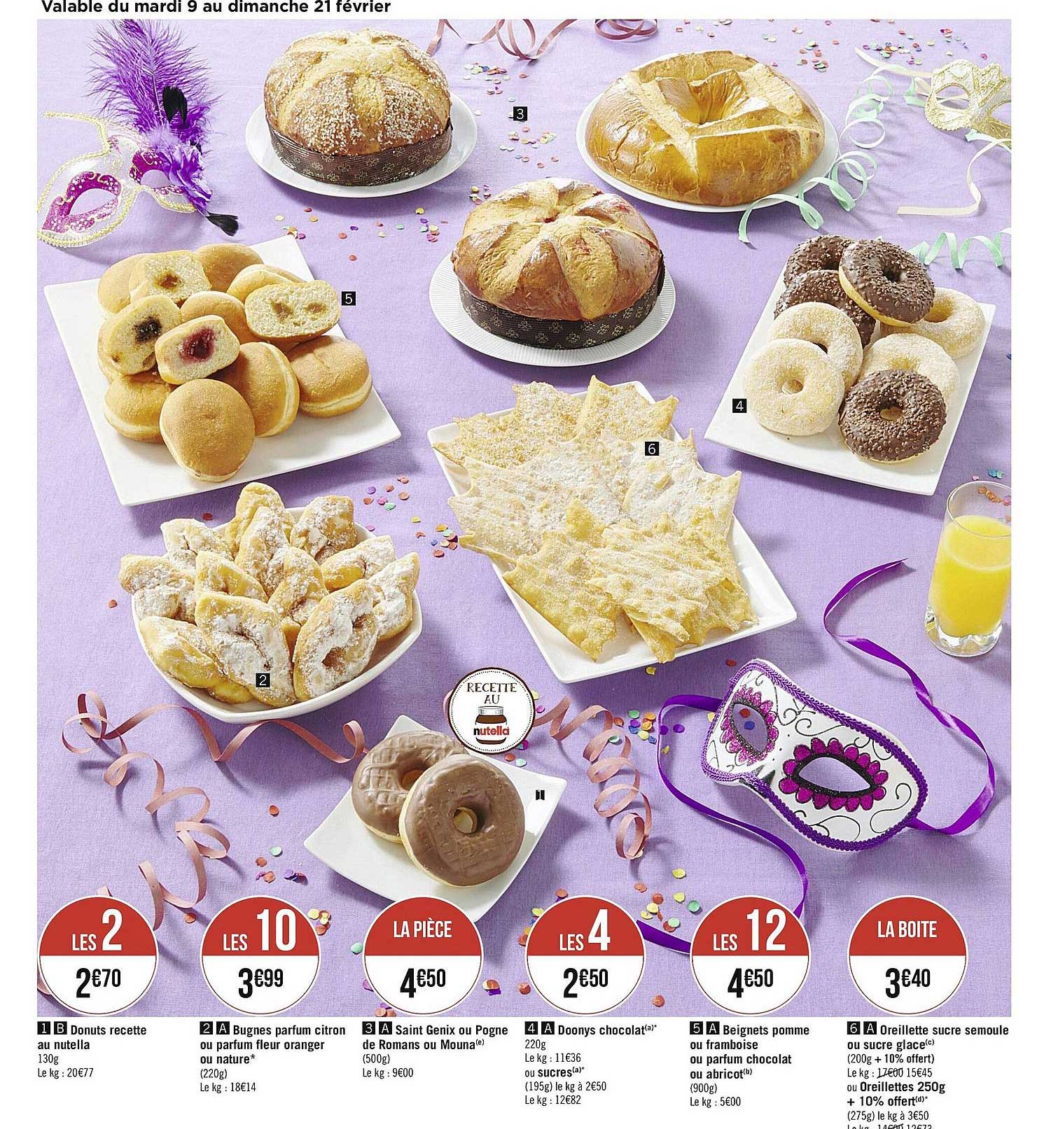 donut recette au nutella, bugne, saint genix ou pogne de romans ou mounas, doonys chocolat, beignets, oreillette sucre semoule ou sucre glace