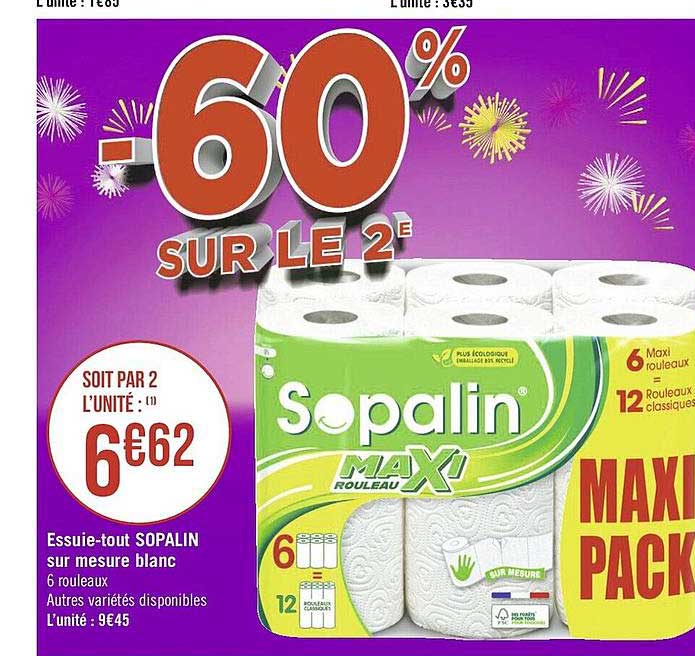 Essuie-tout Sopalin Sur Mesure Blanc