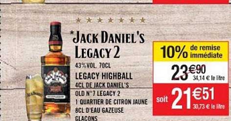Jack Daniel's Legacy 2