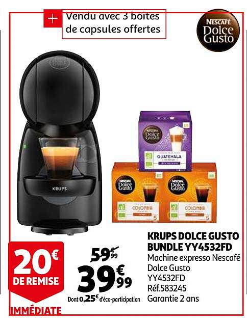 krups dolce gusto bundle